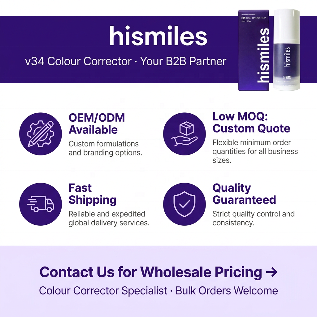 Custom OEM Herbal Purple Teeth Whitening Colour Corrector Foam Toothpaste Peroxide-Free Sensitive Friendly Home Private Label