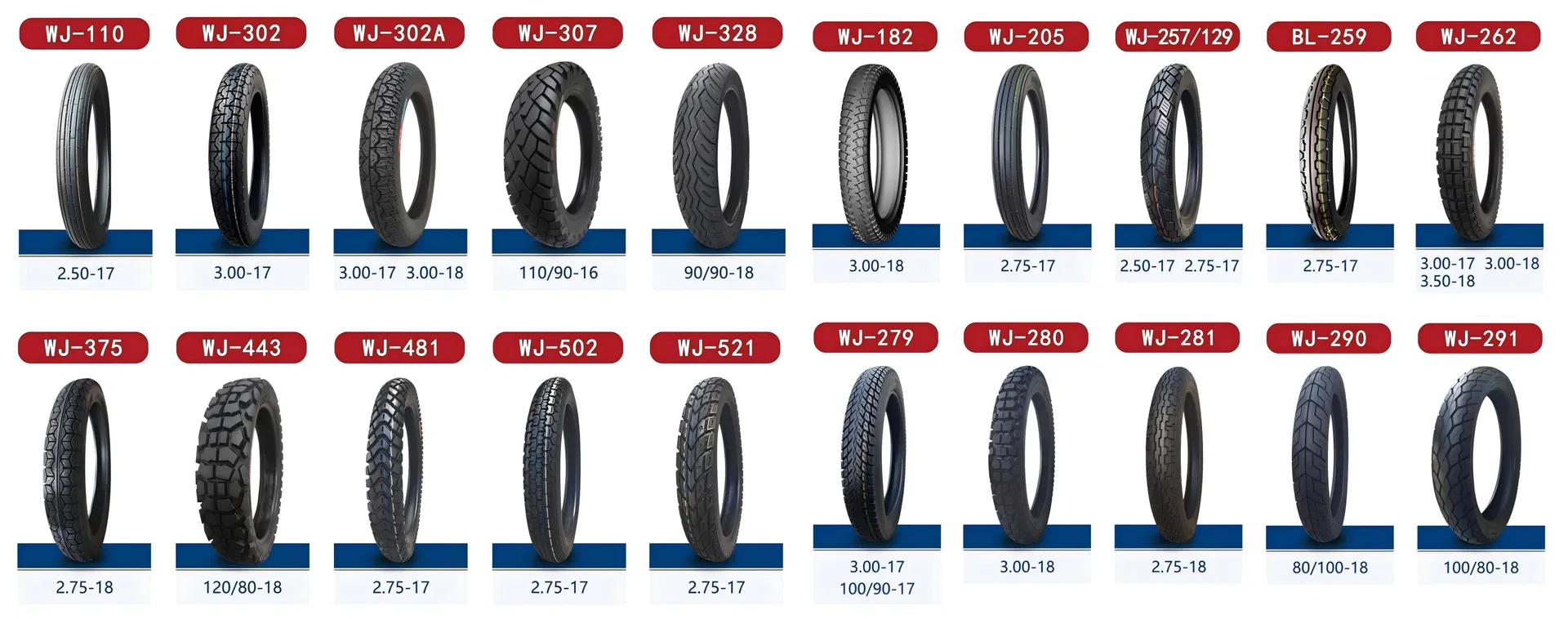 All-Terrain Motorcycle Tires