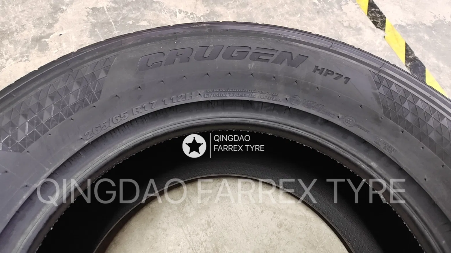PCR Radial Tubeless Car Passenger High Speed Engineered in Korea High Quality Kumho Brand Tire Tyre