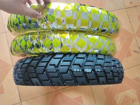 Motorcycle Tire Detail 6