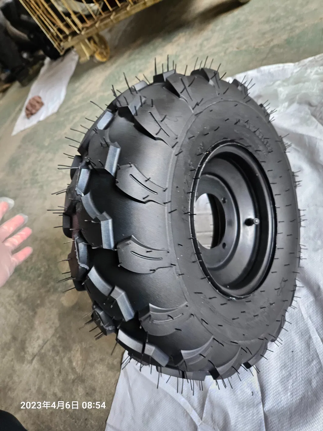 ATV Rubber Wheel Detail