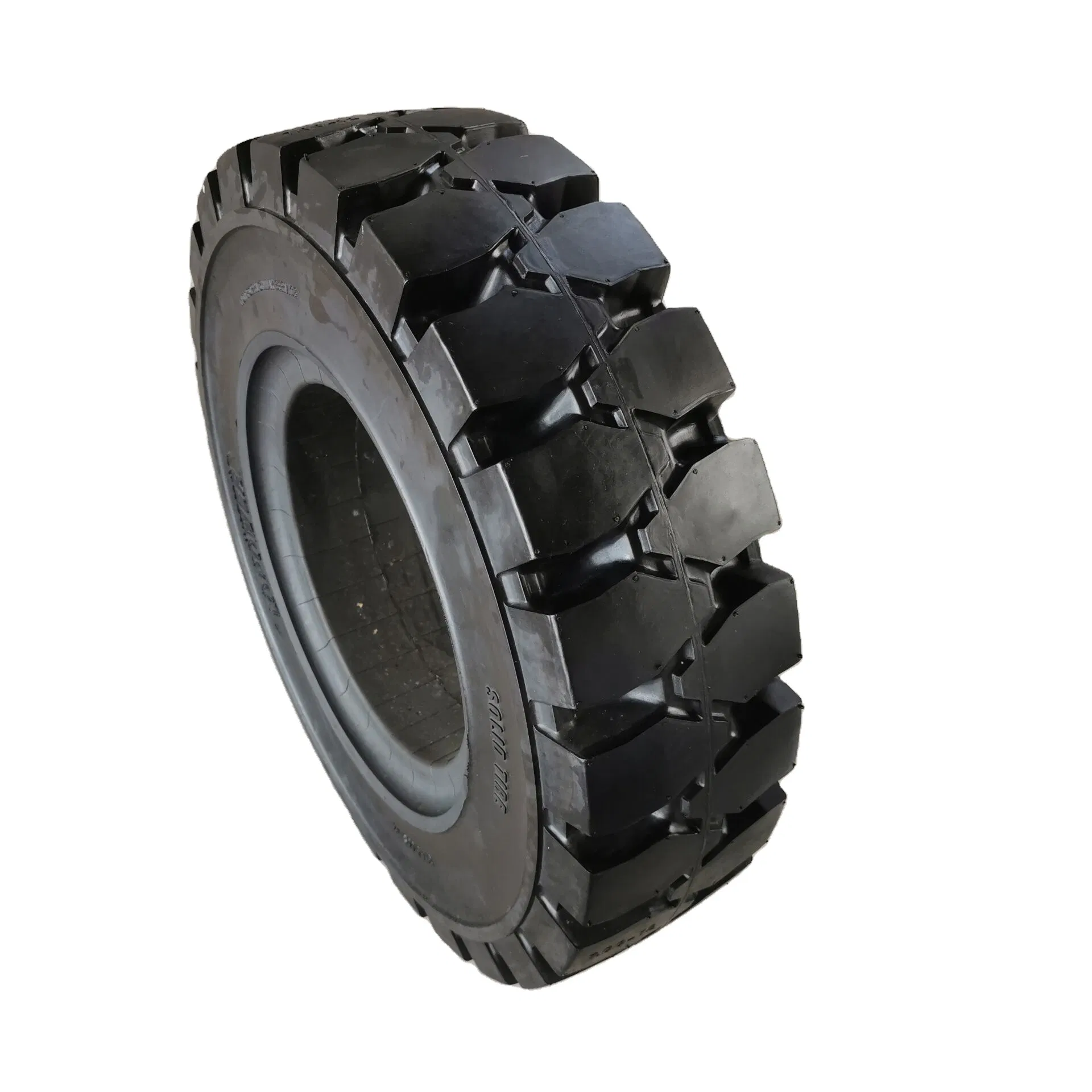 Natual Rubber off Road Industrial Electric Forklift Solid Tyre 15X4 1/2-8 for Linde Hyster Heli Crown Clark Doosan Talift Combilift Noblelift Bigjoe