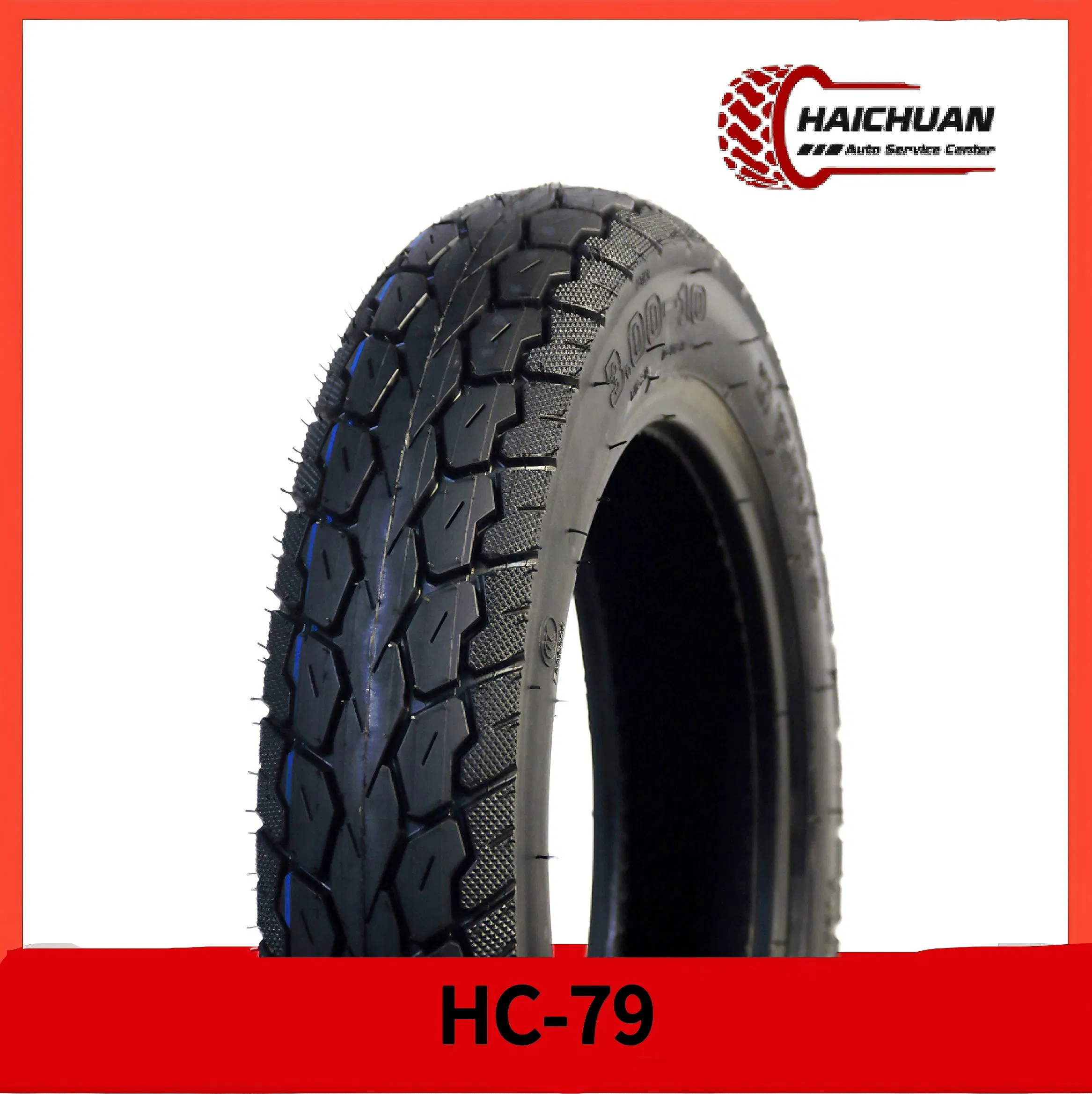 3.00-10 High Performance Professional Manufacturer Top Quality Rubber Tube Tubeless Piezas Para Motocicleta Scooter Offroad Parts Accessories Motorcycle Tyre