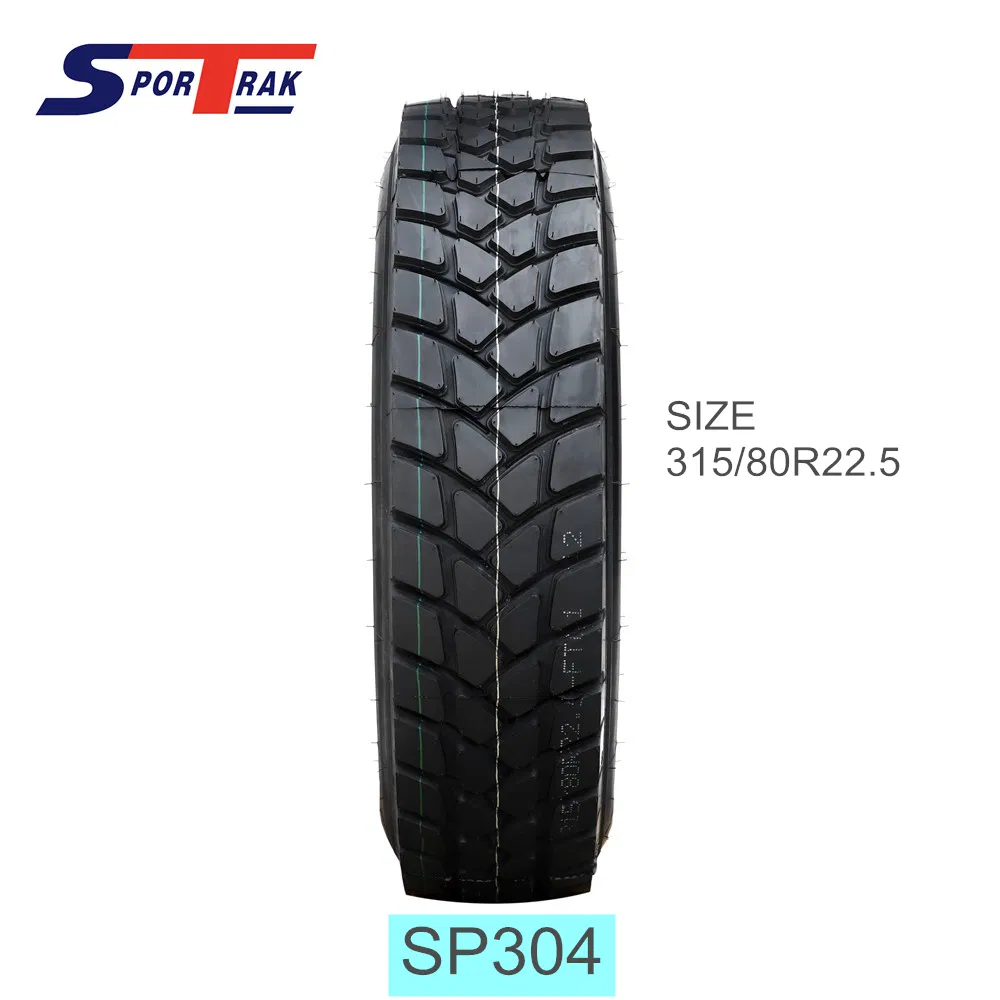 China Brand 315 80r22.5 High-Performance Tire for Longer Mileage