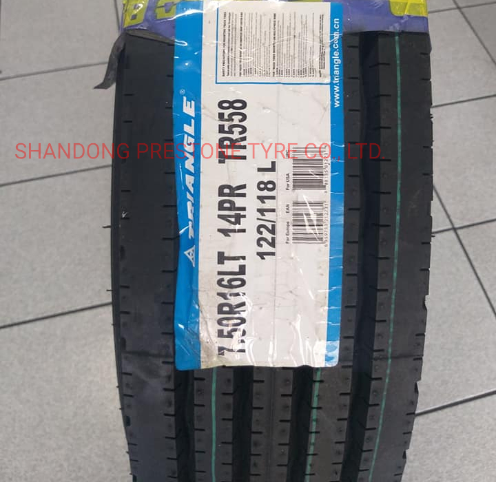 Bus Tyre, 7.0r16, 7.5r16, Comfortable and Fuel-Efficient Tyre, Triangle TBR Tyres