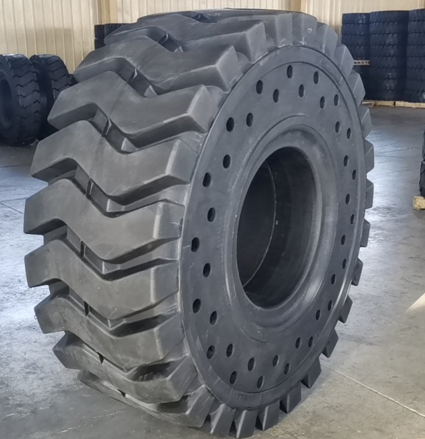 off Road Earthmover Heavy Duty Tyre 26.5-25 Loader/Dozer Solid Rubber Tyre/Tire