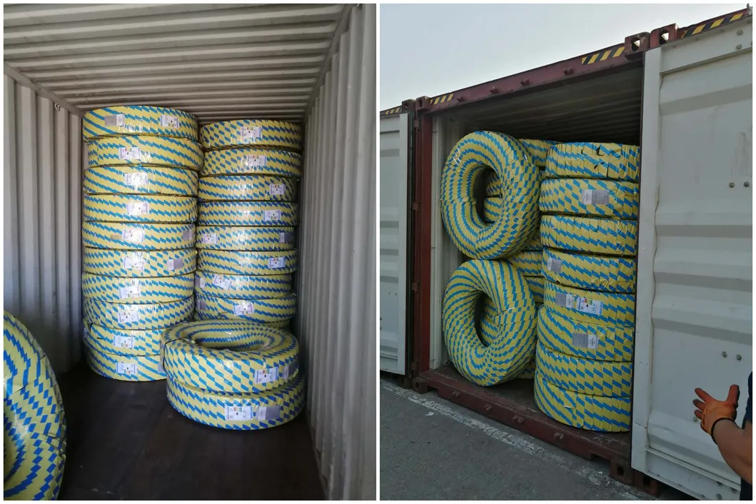 Yellow plastic packaging