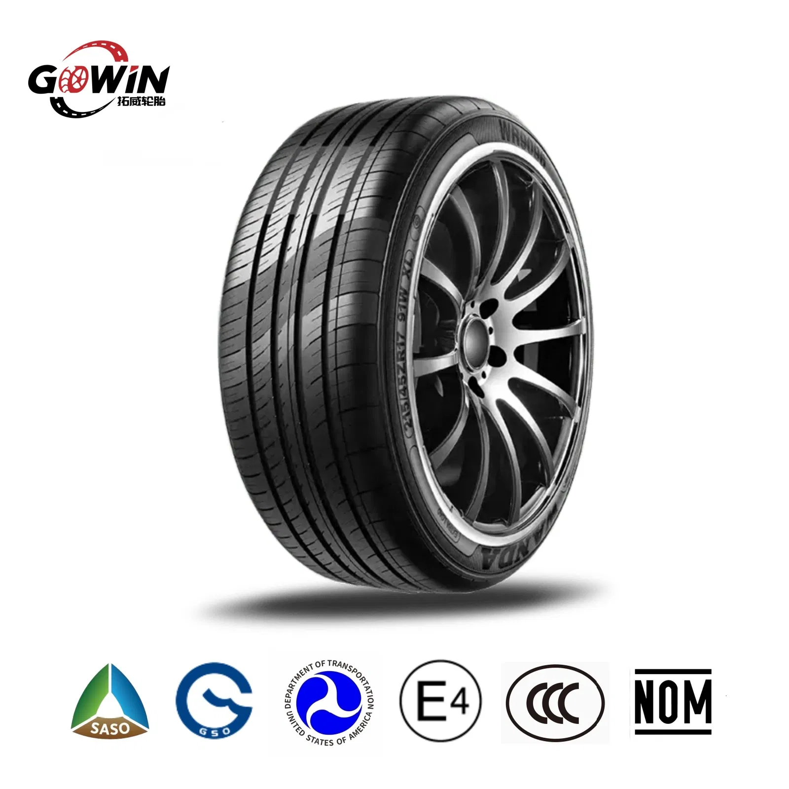 Factory Price PCR Tire Passenger Car Tyre Tire All Season Winter Summer Snow Tyre 12-32 Inch High Performance Tyre for Longer Mileage Radial 205/45r17