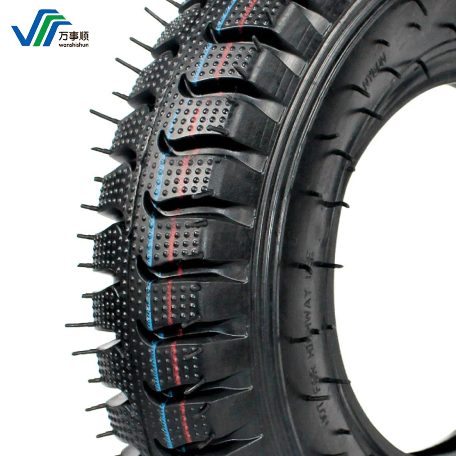 Engineering Electric Vehicle Front Wheel 4.50-12 Pneumatic Tire Rubber Outer Tire of Mine Agricultural Tricycle