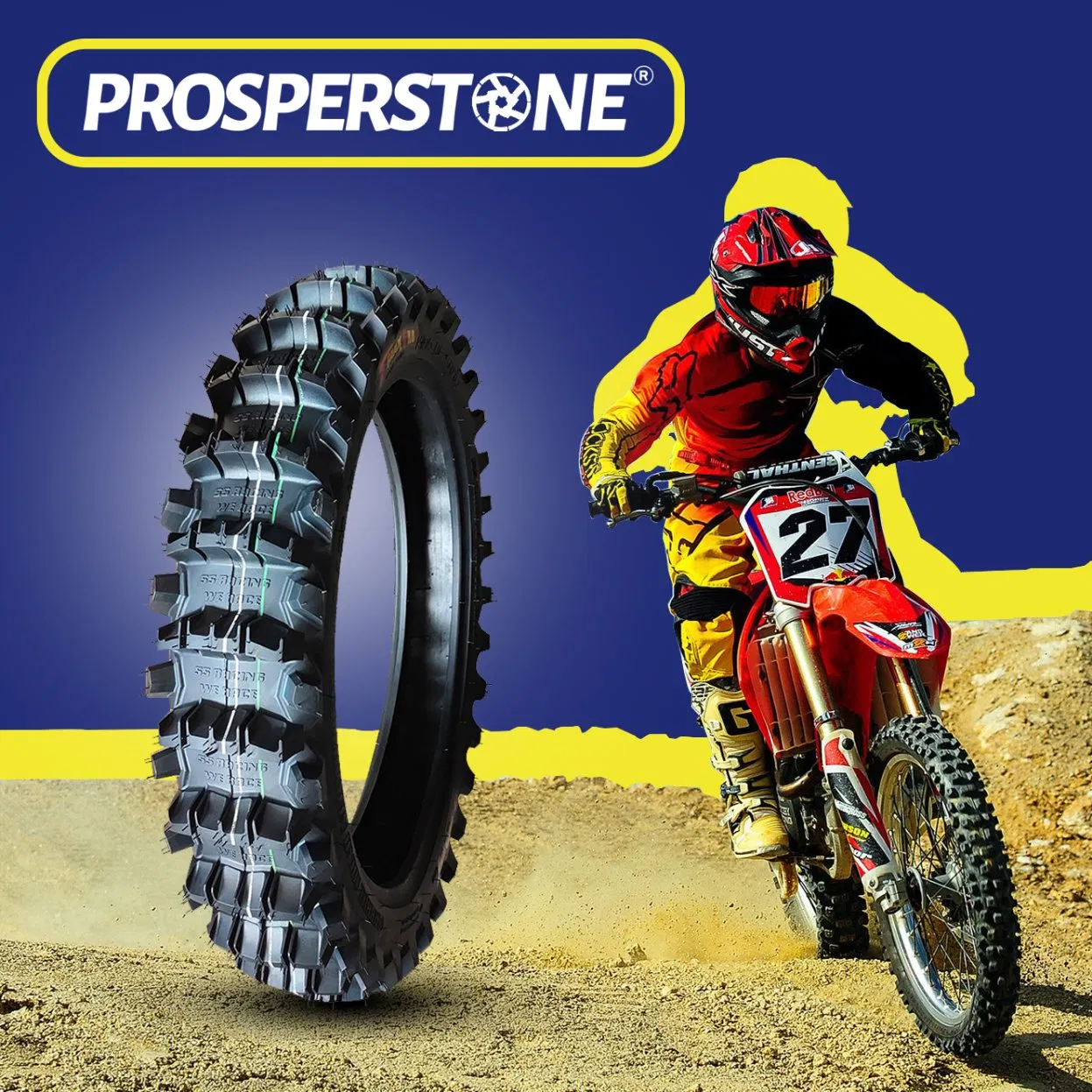 Price Discount Motorcycle Tyres 110/90-19, 19-Inch Tires off-Road Tires, Motocross Tire, Motocross Parts, Economy Cheap PCR Tyre