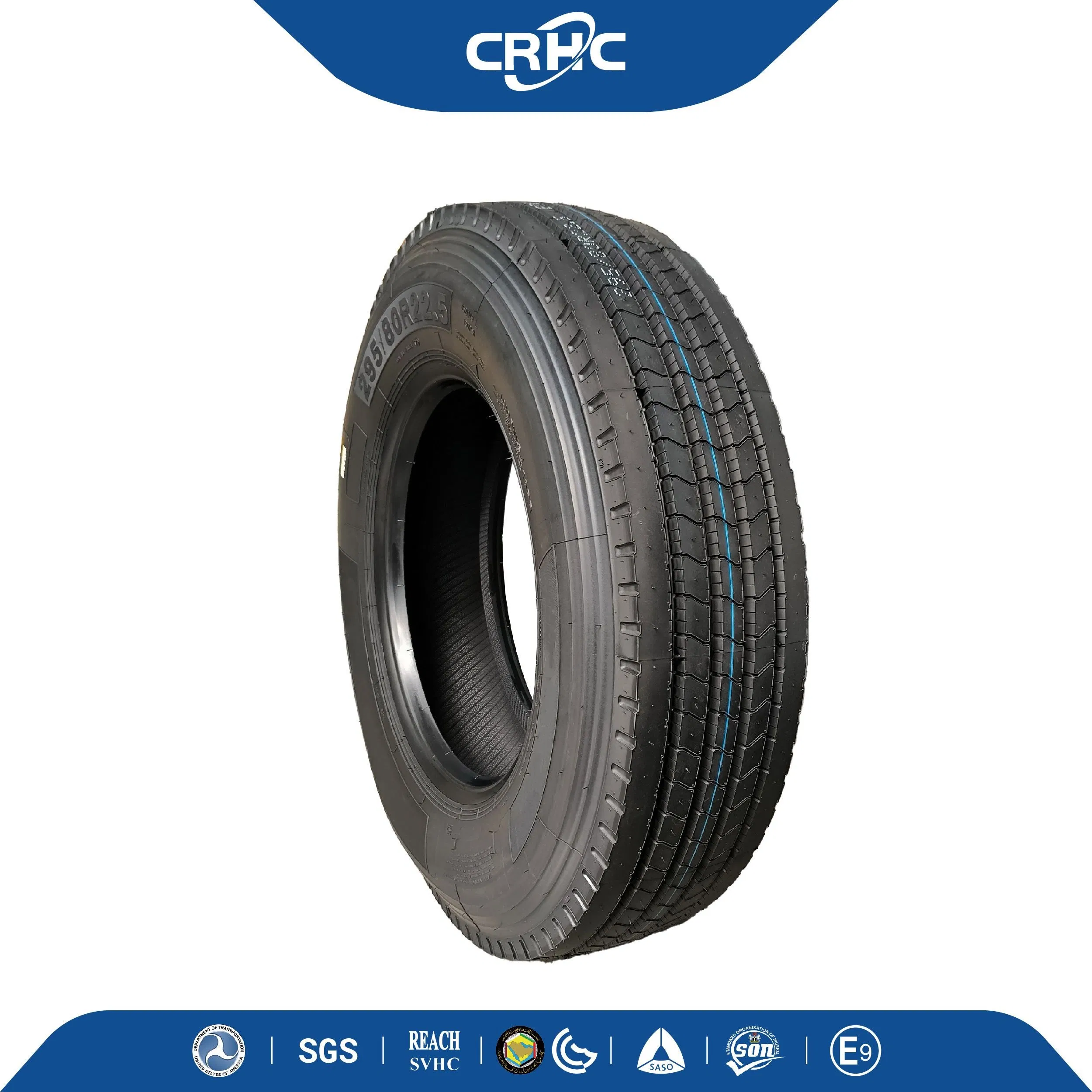 Heavy Truck Tire and Tyre 13r22.5 and 315/80r22.5 for Long Distance and Regional Haul, Fuel Efficient Tread Compound.
