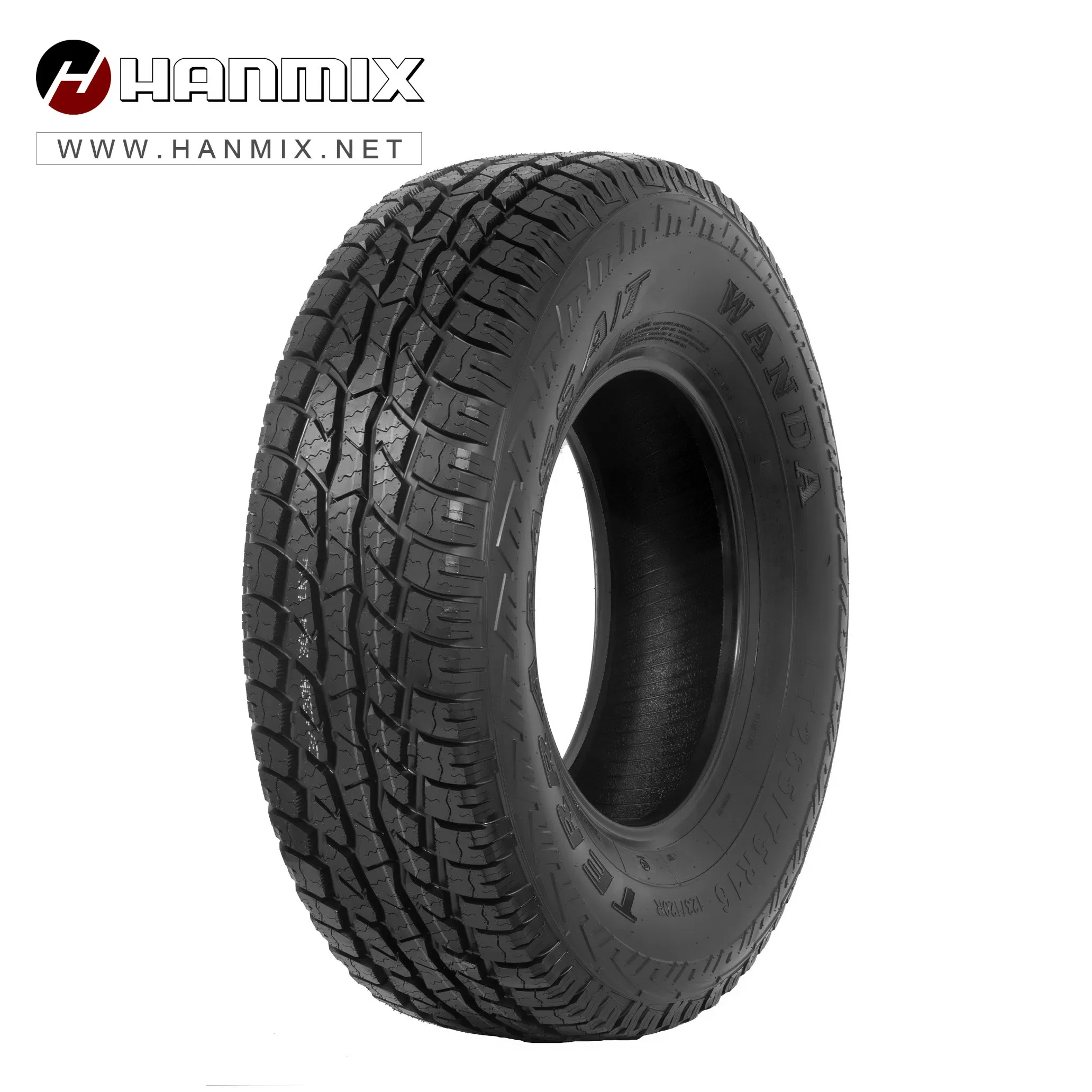 Hanmix Gcc PCR TBR Mud at/Mt Wholesale Radial Passenger Car Tyre Suppliers 215/65r16 265/65r17 Pneus De Voiture Light Heavy Truck SUV All Terrain Tire Llantas