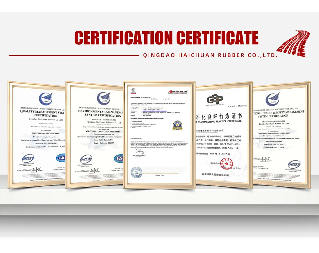 Certifications