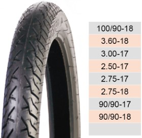 High Rubber Content Factory Direct Sales Tt Tl Motorcycle Tires 100/90-18 360-18 300-17 250-17 275-17 275-18 Electric Vehicle Tires Tricycle Tires