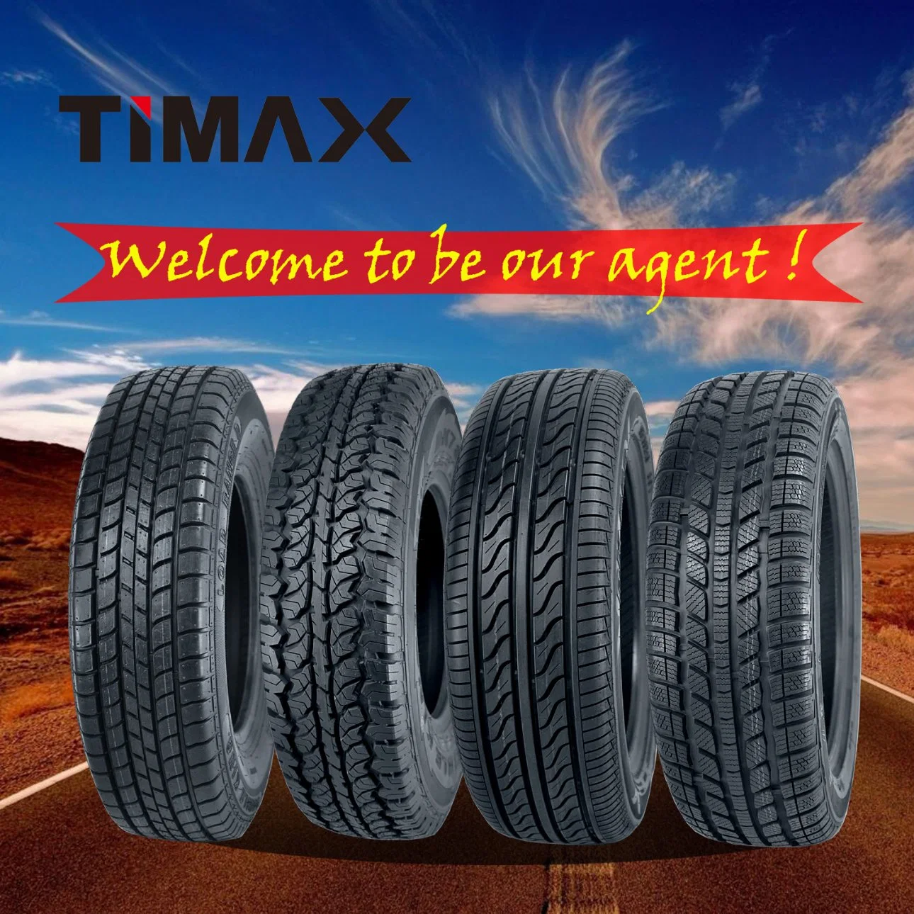 Passenger Car Tyre Tire Timax All Season R15 R16 Tubeless Tires PCR SUV UHP Van Wholesale Radial