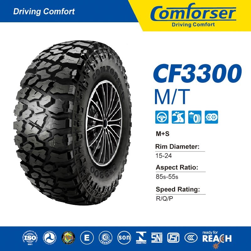 Comforser Brand M/T Tire off Road Tire All Terrain Tyre 4*4 Mud Tire