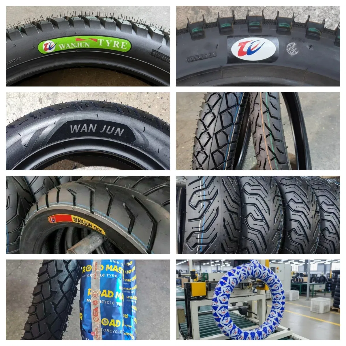 Motorcycle Tubeless Tire 120/80-18 High Mileage Highway &amp; Touring Tire for Europe