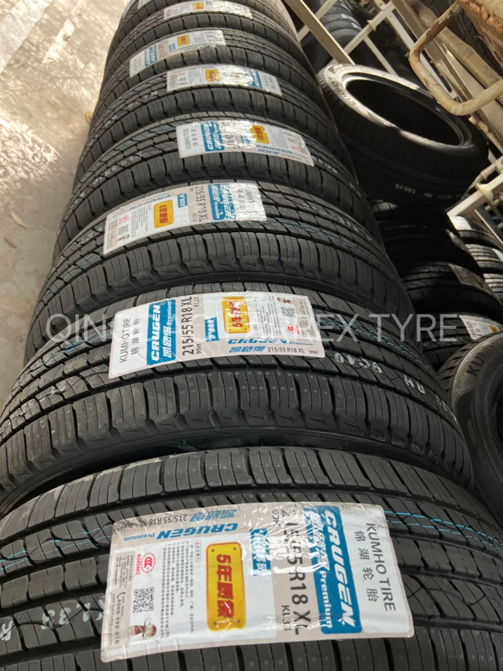 PCR Radial Tubeless Car Passenger High Speed Engineered in Korea High Quality Kumho Brand Tire Tyre
