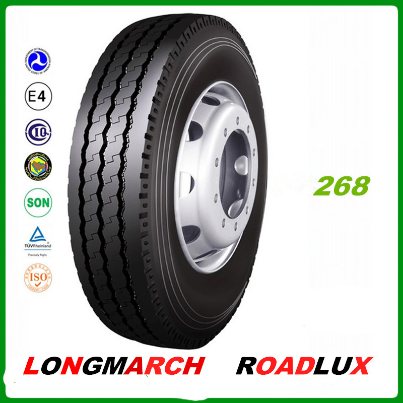 Longtour/Roadlux/Sailun/Jinyu/Double Star Brand Low Profile Truck Tyre 11r22.5 11r24.5 285/75r24.5 295/75r22.5