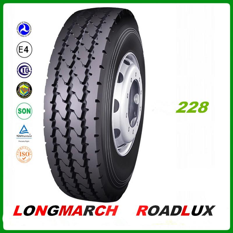Longtour/Roadlux/Sailun/Jinyu/Double Star Brand Low Profile Truck Tyre 11r22.5 11r24.5 285/75r24.5 295/75r22.5
