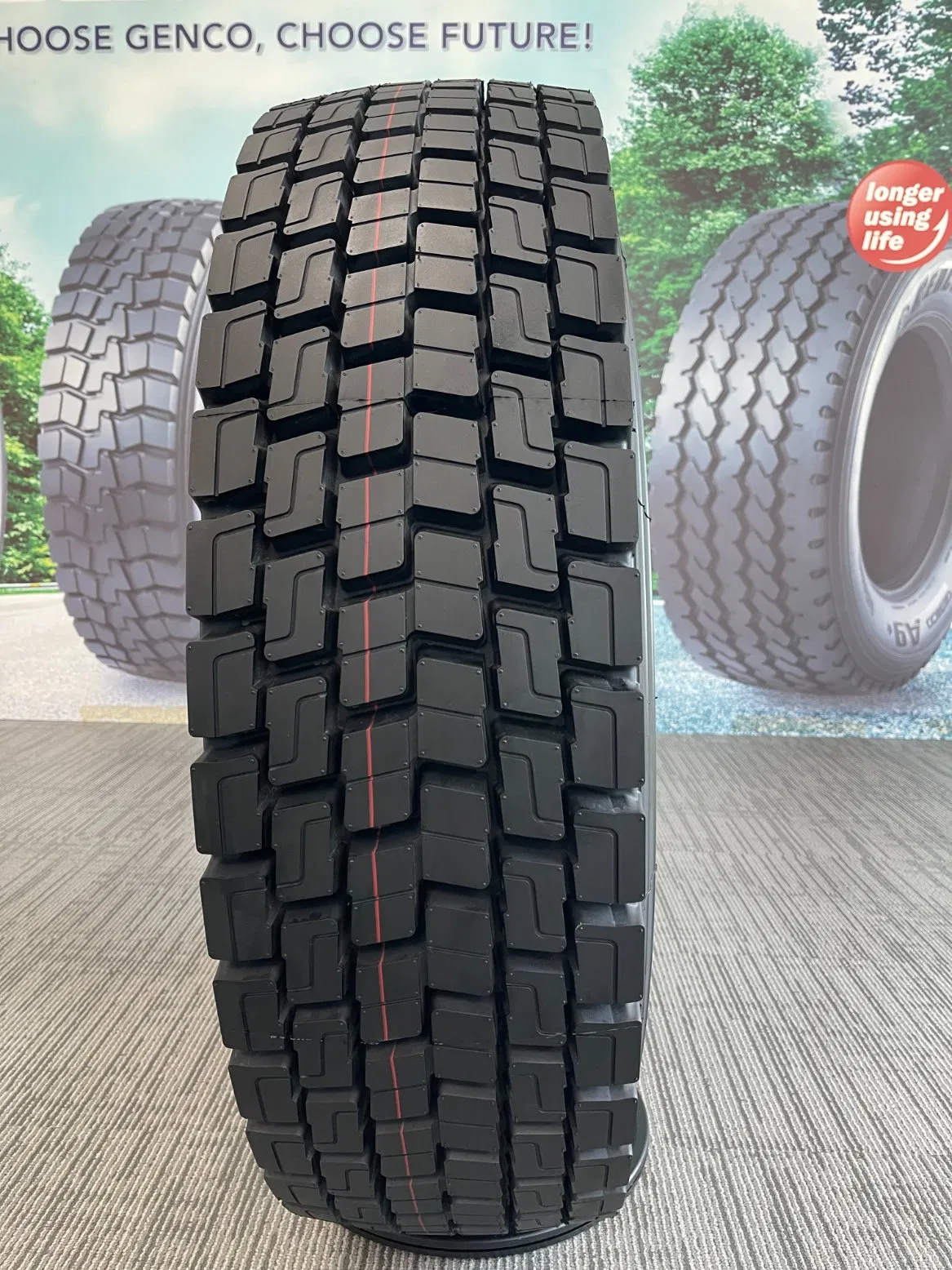 295/80r22.5 Gencotire Steel Radial High Performance Natural Rubber Tire Supplier/Factory Durable Heavy Duty Tire TBR PCR OTR Truck and Bus Tire