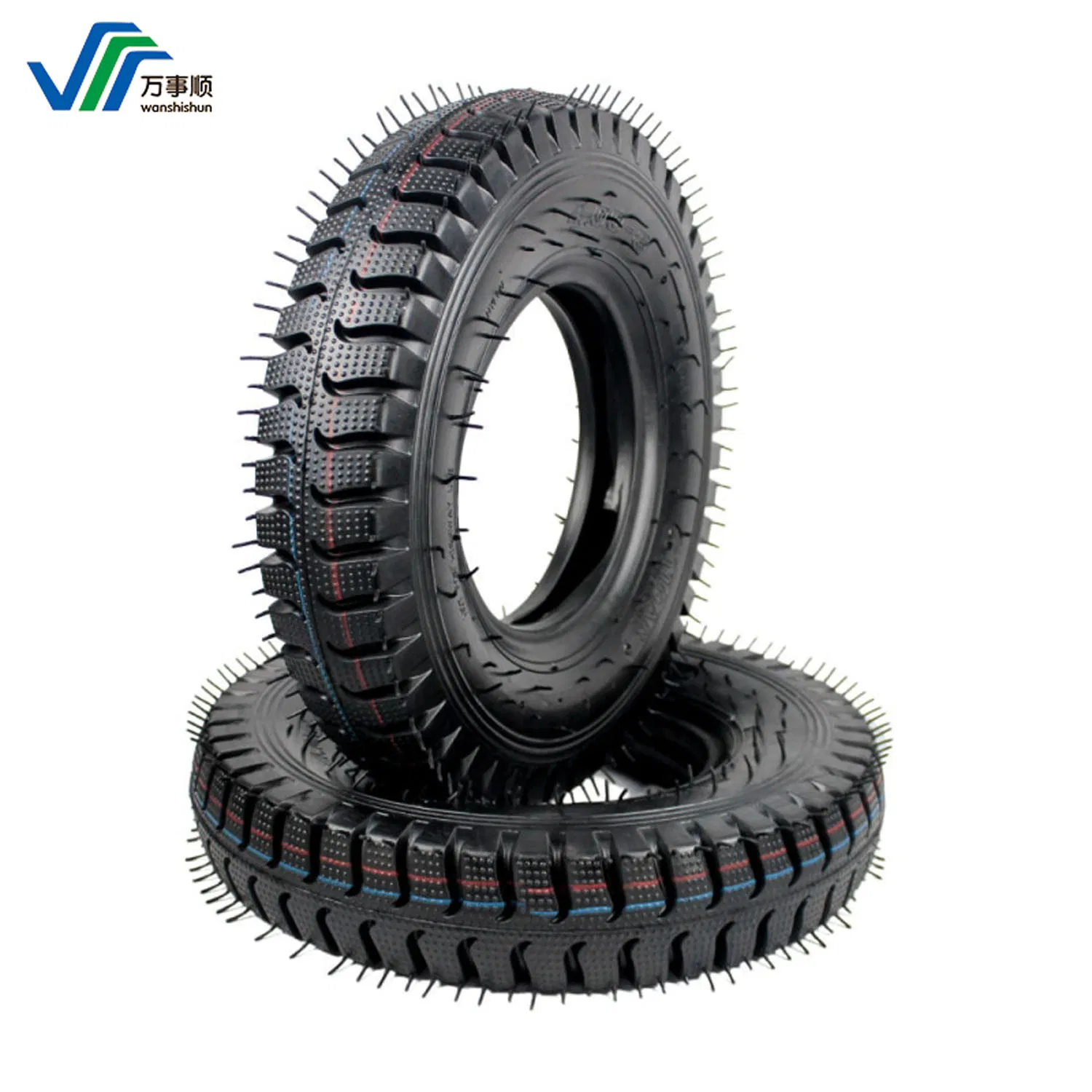 Engineering Electric Vehicle Front Wheel 4.50-12 Pneumatic Tire Rubber Outer Tire of Mine Agricultural Tricycle