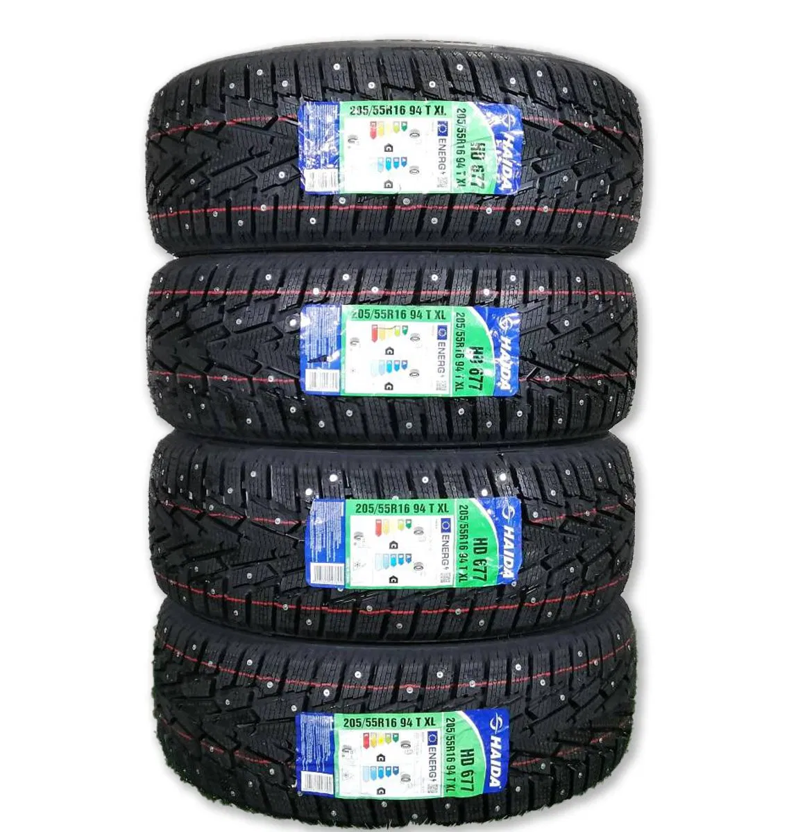 Haida Tianfu Mileking Copartner Studded Studdabletyre Winter Snow Ice Tires