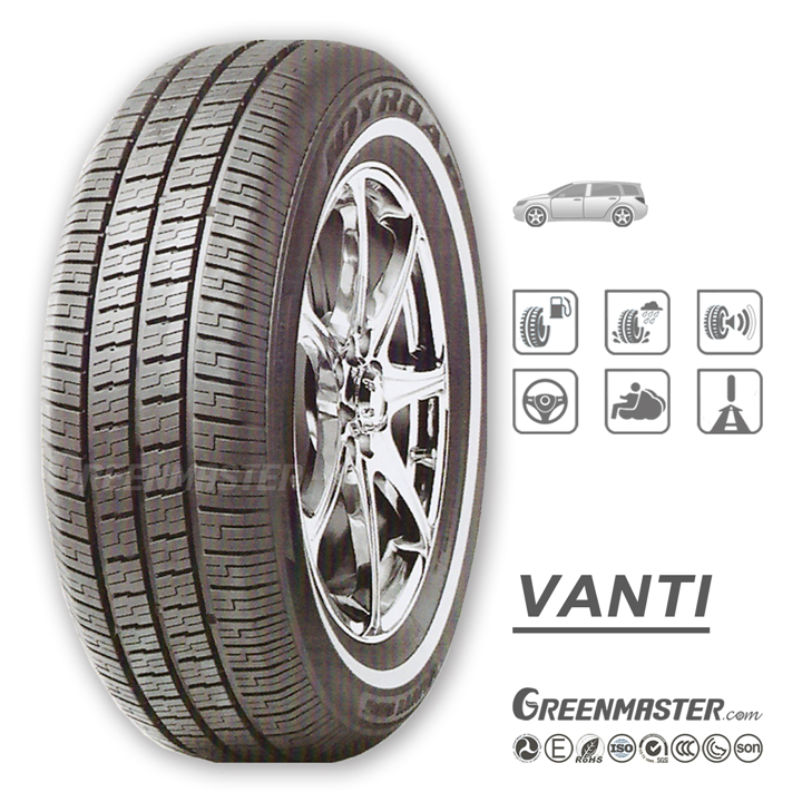 Radial Car Tyres 155/65r13 155/70r13 155/80r13 for Touring Performance with Streamline Transversal Grooves