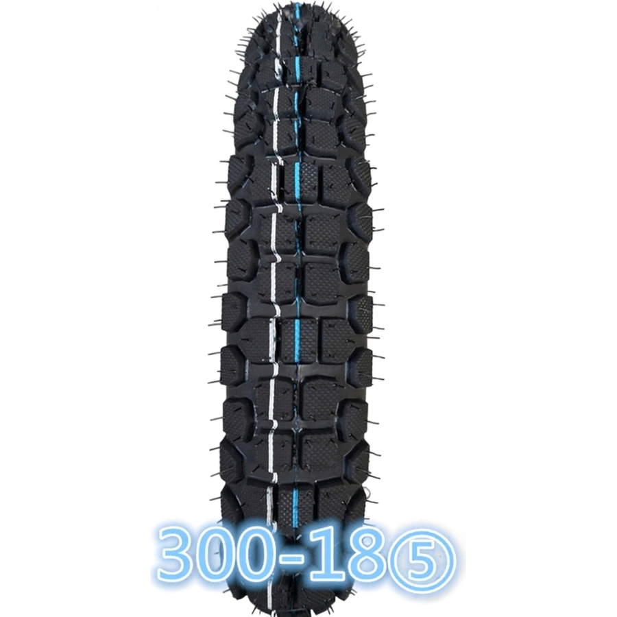 Wear Resistant High Performance Motorcycle Tubeless Tire for Racing Bike Motorcycle Spare Parts