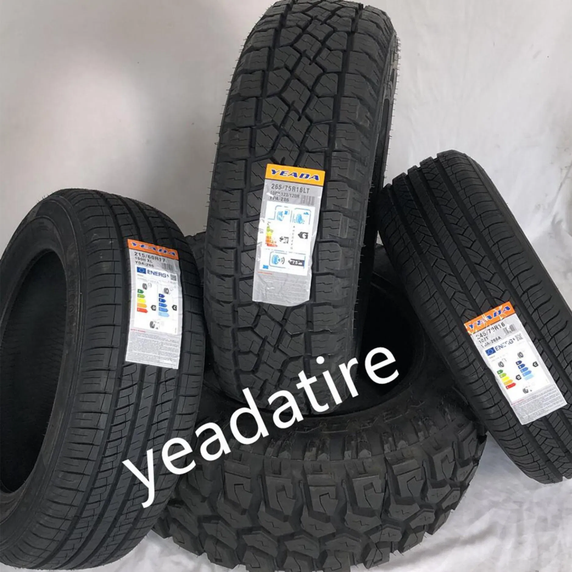UHP HP Passenger Car PCR SUV LTR Tyres All Terrain Tires 215r15c205r16c