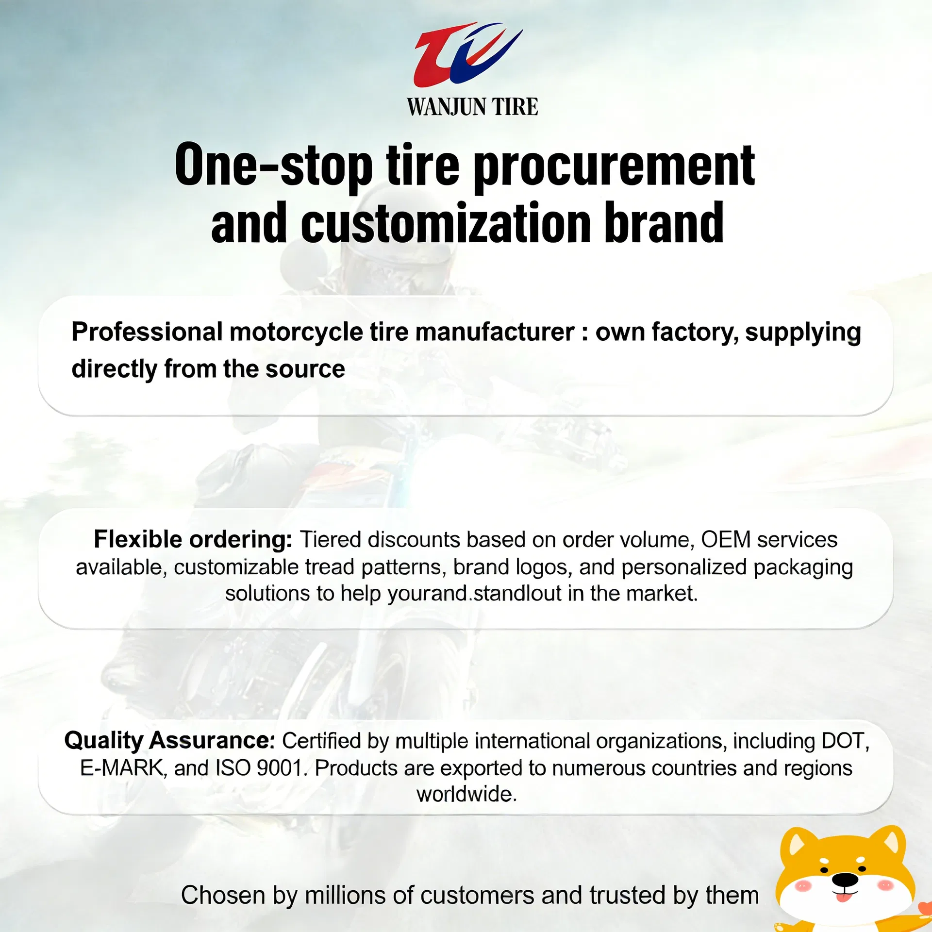 Tubeless Sport Motorcycle Tyres