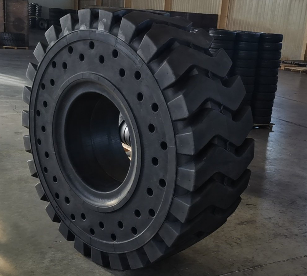 off Road Earthmover Heavy Duty Tyre 26.5-25 Loader/Dozer Solid Rubber Tyre/Tire