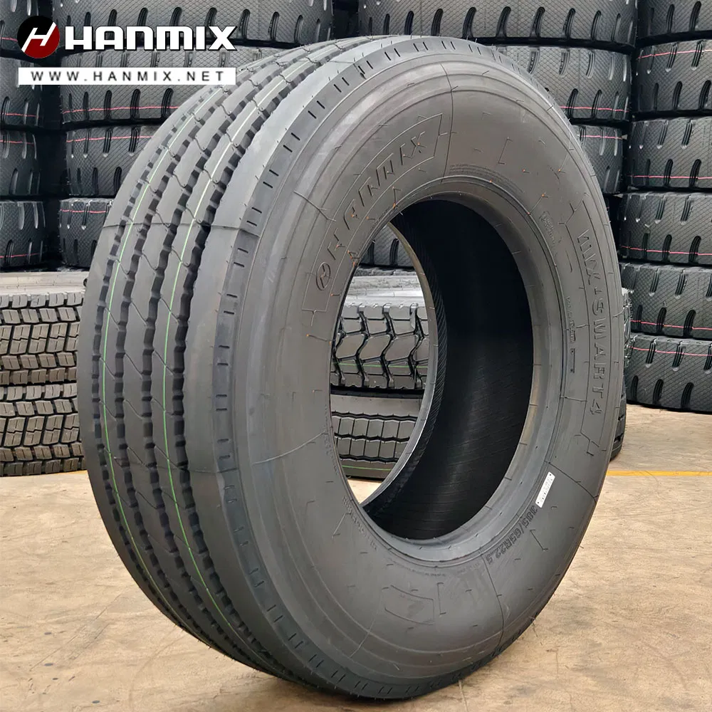 Hanmix Wholesale Regional All Terrain Heavy Truck Tyre Bus Radial TBR/OTR/PCR Car Factory 7.50r16 11r22.5 12r24 12r22.5 295/80r22.5 315/80r22.5 Tire Llantas