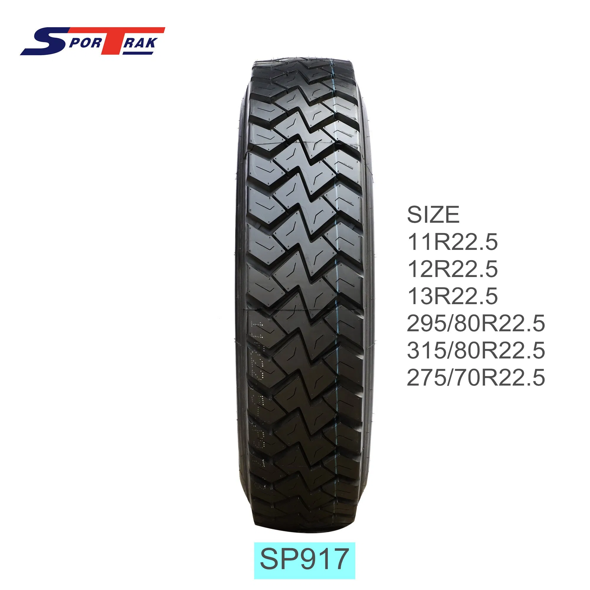 China Brand 315 80r22.5 High-Performance Tire for Longer Mileage