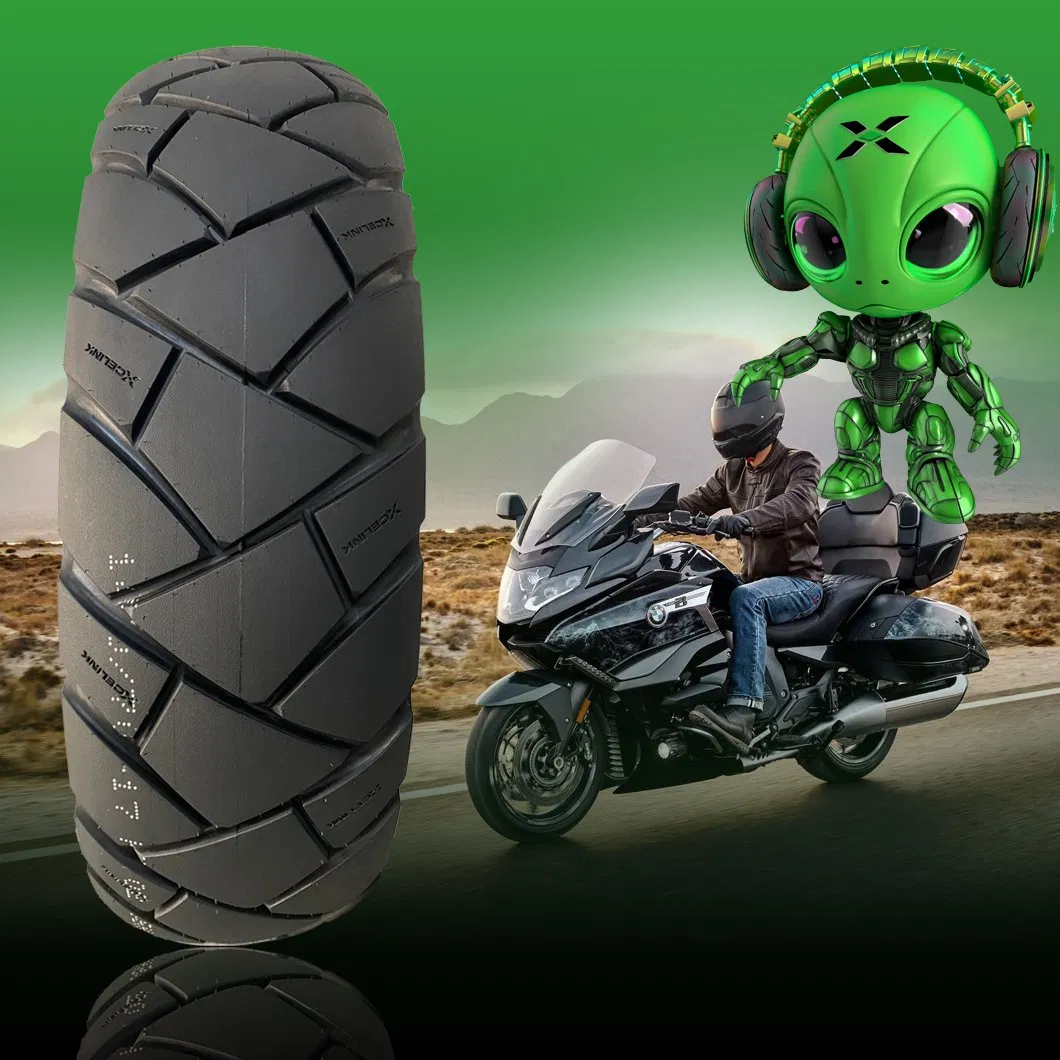 Taiwan Technology Dual Function Tubeless Motorcycle Tyre Tire with High Mileage ISO9001/DOT 150/70-17 160/60-17 140/70-17 Tires for Sale