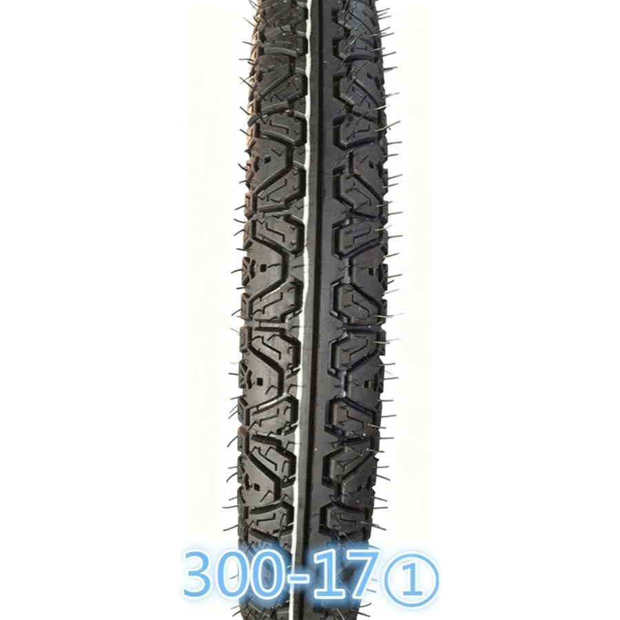 Wear Resistant High Performance Motorcycle Tubeless Tire for Racing Bike Motorcycle Spare Parts