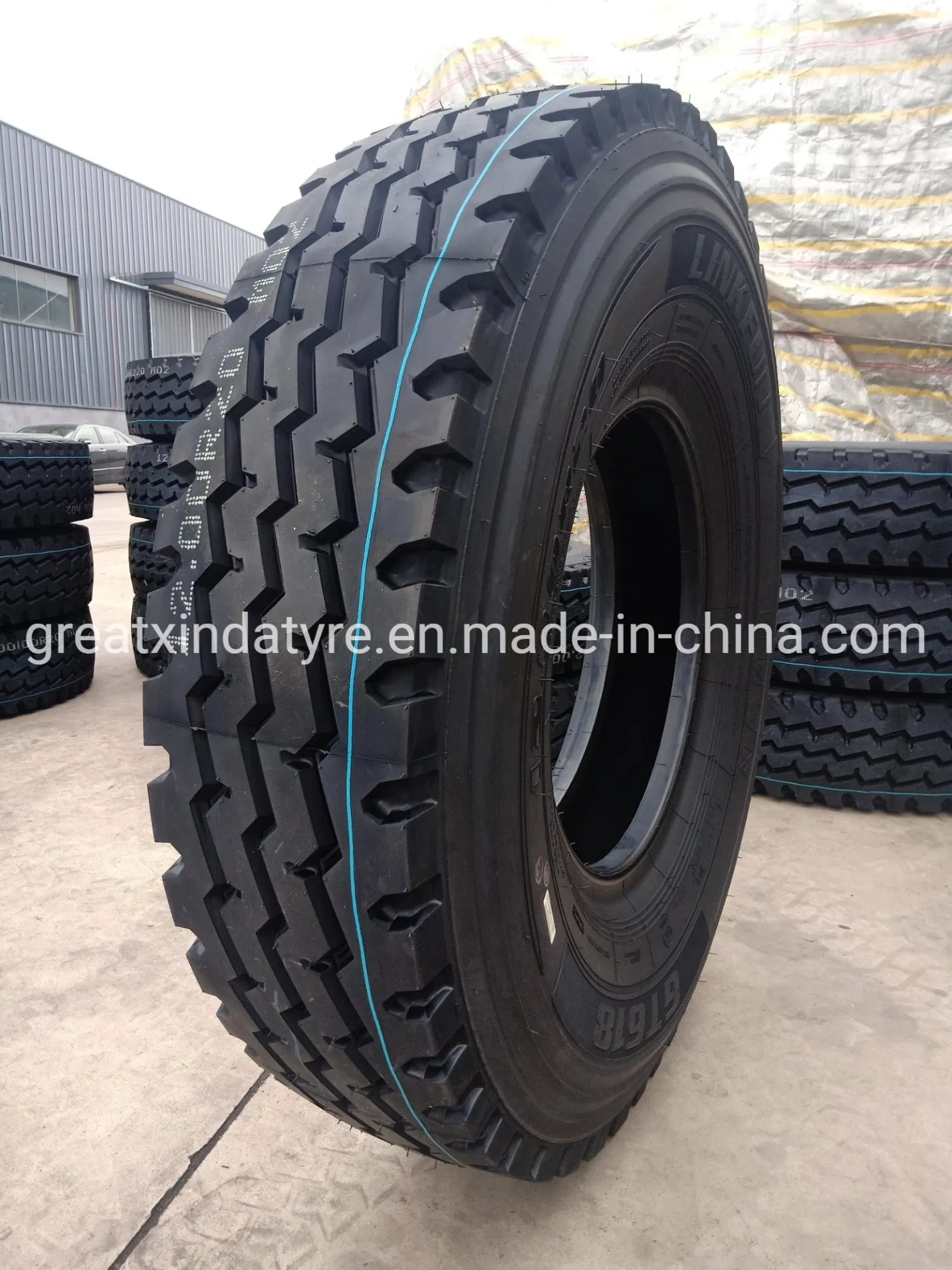 Linkfun Tyre 12.00r20 Block Pattern Run-Flat Tyre with Heavy Load, 12.00r20 Tyre to Philippines