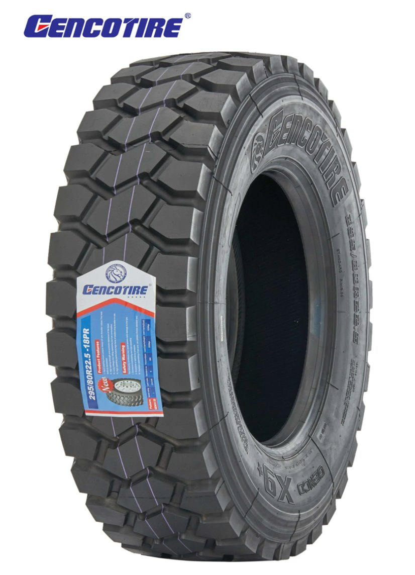 295/80r22.5 Gencotire Steel Radial High Performance Natural Rubber Tire Supplier/Factory Durable Heavy Duty Tire TBR PCR OTR Truck and Bus Tire