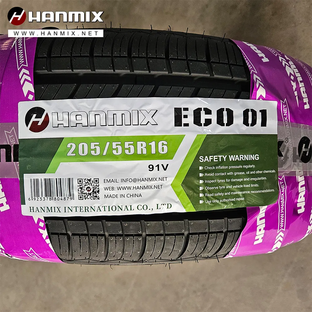 Hanmix R14 R15 R16 Pneu Tubeless Tire Wholesale Truck PCR Passenger Car Tyre Dealers Radial Suppliers 205/55r16 215/65r16 235/70r16 Neumaticos for Sale Llantas