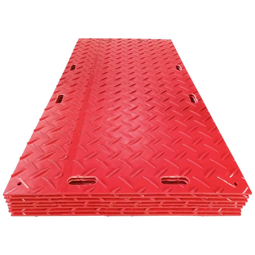 Mats de Protección de Suelo de HDPE para Cargas Pesadas de Camiones en Plataformas de Trabajo