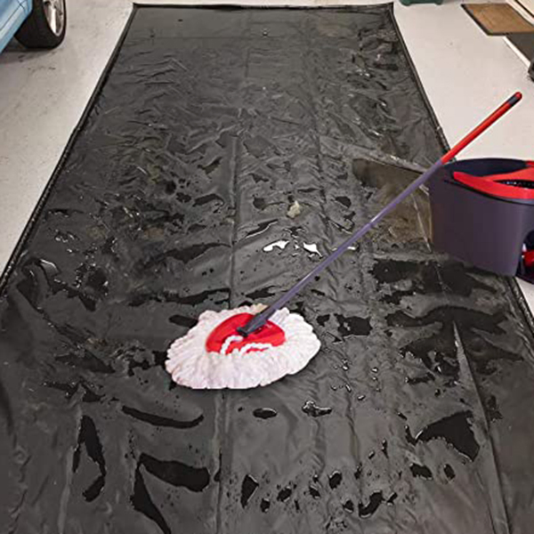 7'9" X 18' Alfombrilla de Contención para Automóviles de Alta Resistencia para Garaje