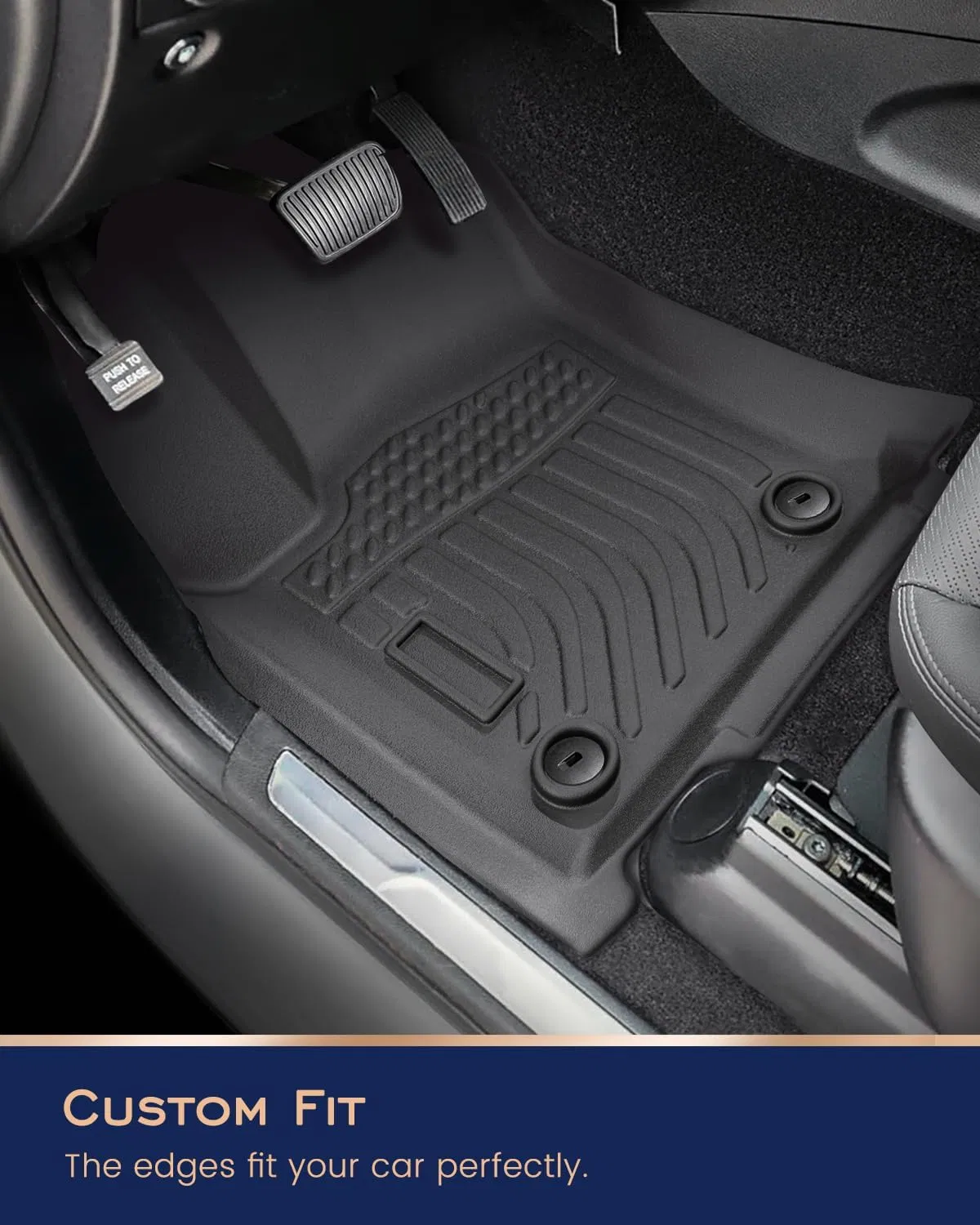 Alfombrillas de TPE premium para Jeep Cherokee - Ajuste personalizado