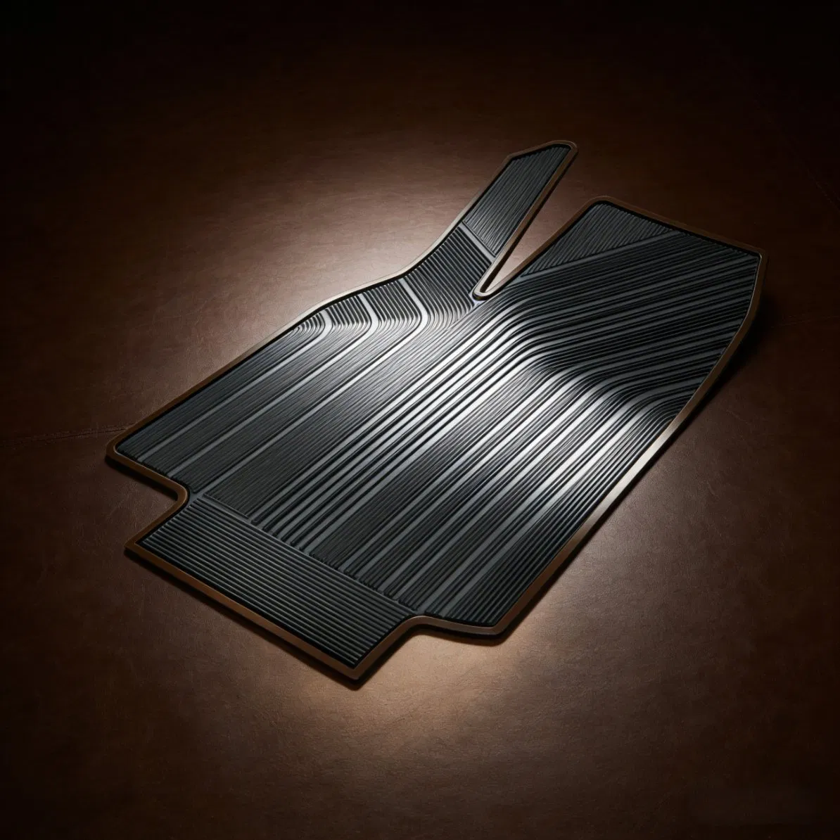 Accesorios de lujo para alfombrillas de coche de látex coloridas de cartón