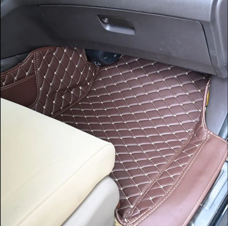 Juego completo de alfombrillas de coche de alta calidad, lujo y únicas, alfombrillas de coche impermeables