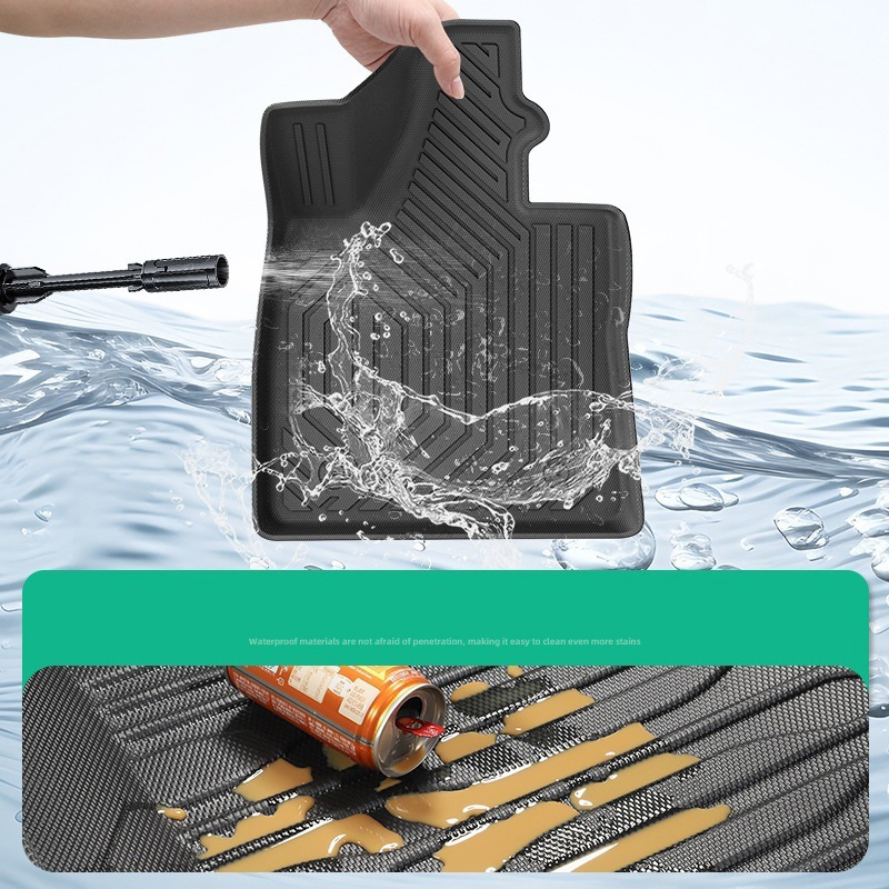 Juego Completo de Alfombrillas para Coche Personalizadas a Granel Impermeables Antideslizantes 3D Alfombrillas de TPE para Agente Mipi para Coche Z7/Z7t 2026