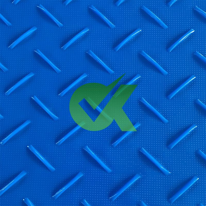 Mats de Protección de Suelo Mats de Plástico Mats de HDPE Negro