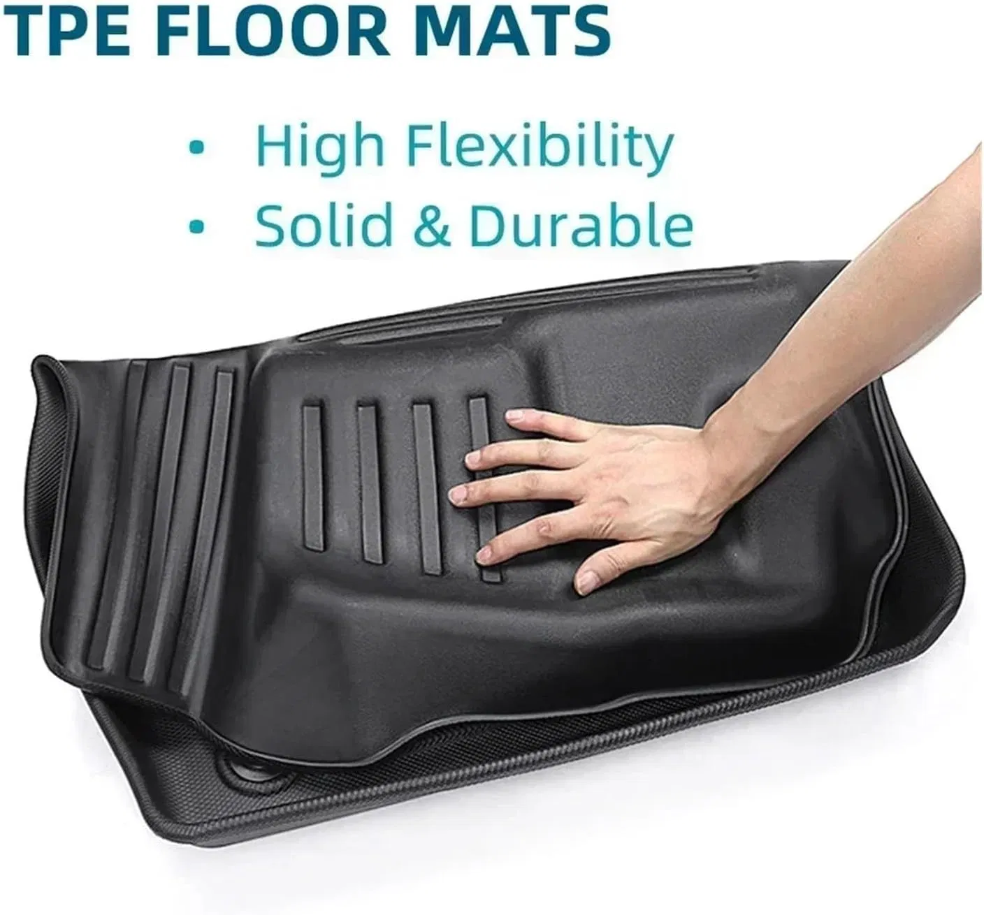 Alfombrillas de coche TPE premium para todas las condiciones climáticas para Volkswagen C-Trek