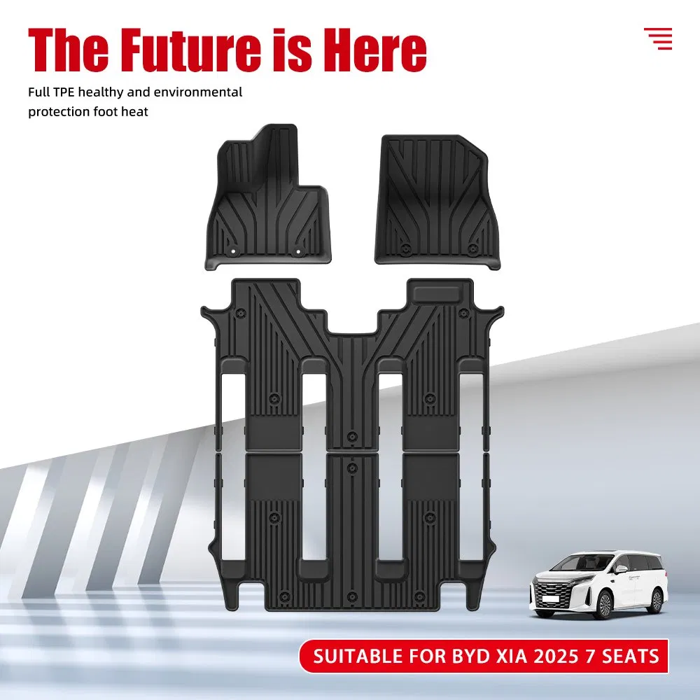 Nuevas Llegadas Tapete de Piso de TPE Impermeable 7 Tapete para Asientos de Coche para Byd Xia 2025