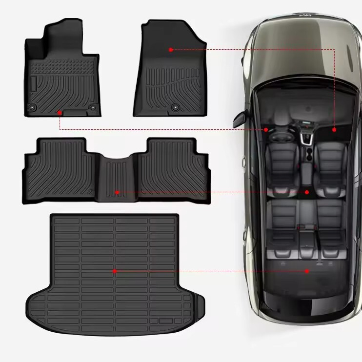 Fábrica de alfombrillas para automóviles en China al por mayor, antideslizantes, impermeables y lavables