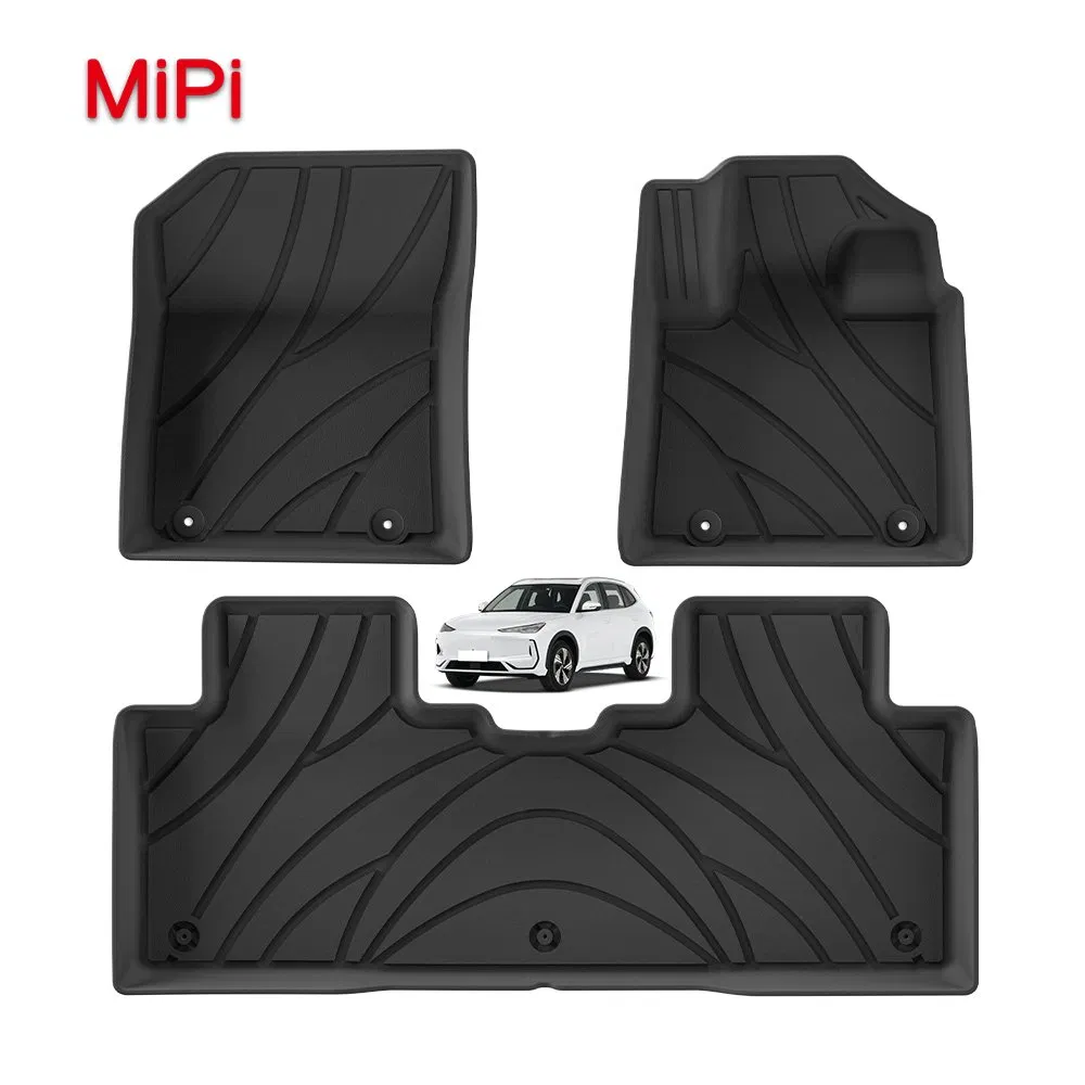 Alfombrilla de coche TPE para todas las condiciones, impermeable y antideslizante, para Geely Galaxy 3D E5/Ex5 2024-2025 Rhd